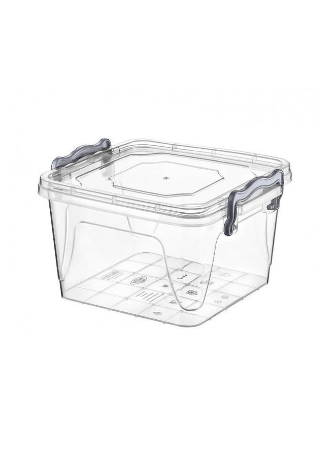 هوبي لايف حاوية تخزين مربعة متعددة الأغراض سعة 1.2 لتر - Image 2