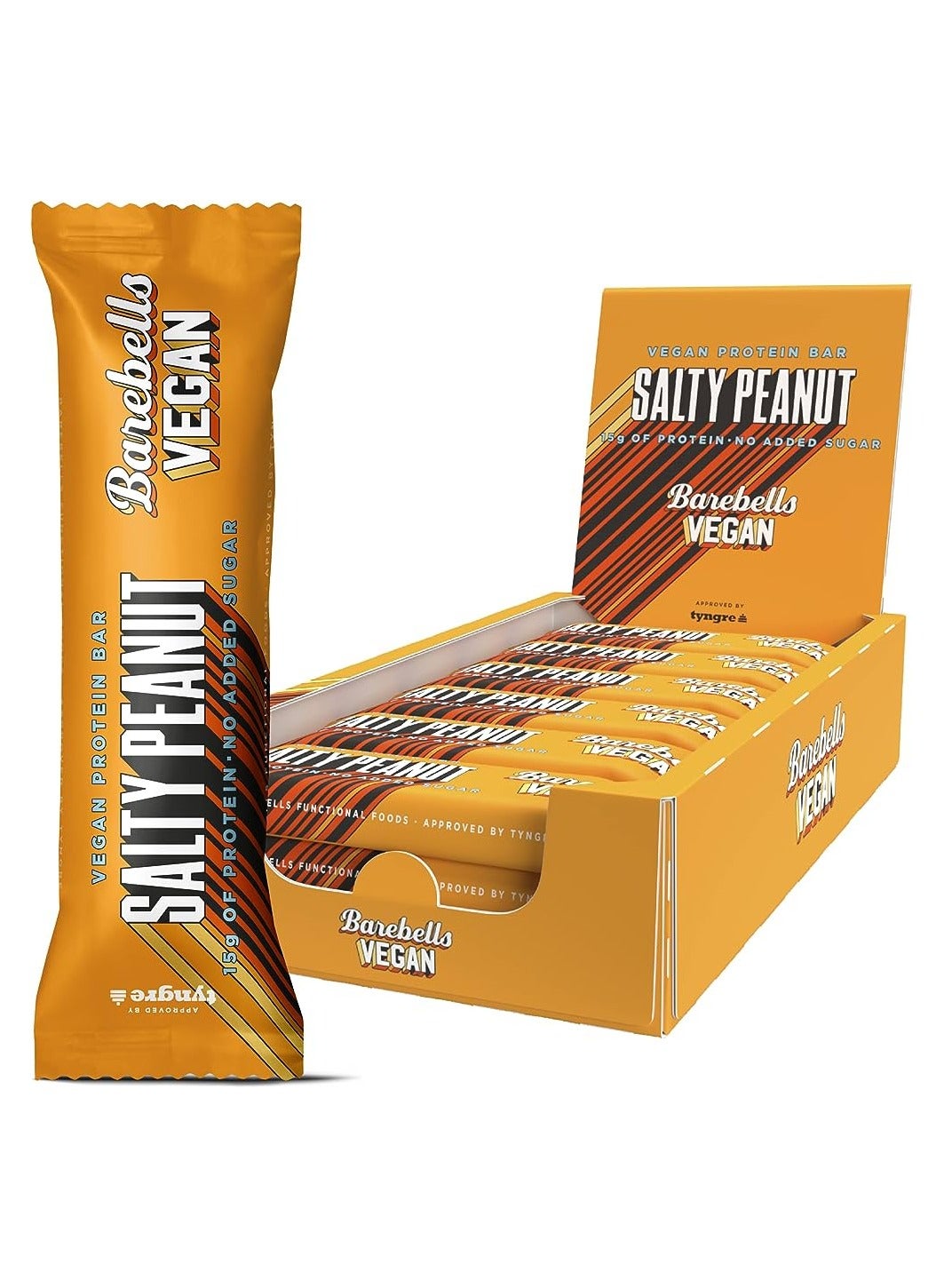 Barebells Barebells Vegan Salty Peanut High Protein and Low Carb Bar ...