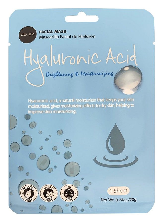 Celavi Cosmetics Celavi Collagen Face Sheet Mask Kbeauty Korea Skin Care Moisturizing New D Type 12 Sheets - Image 4