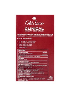 Old Spice Old Spice, Clinical Sweat Defense, Antiperspirant/Deodorant, Stronger Swagger, 1.7 oz (48 g)  - Image 3