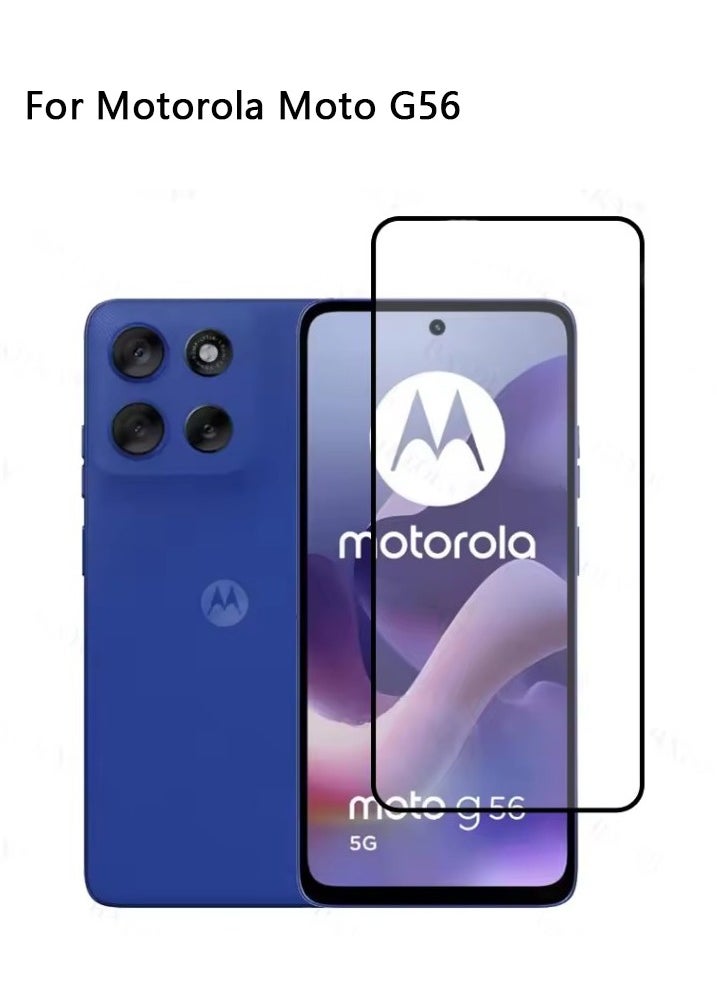 Generic 1 PACK for Motorola Moto G56 Power 5G Screen Protector Tempered Glass with 9H Hardness Anti-Scratch Bubble Free Easy Installation Case Friendly  - Image 1