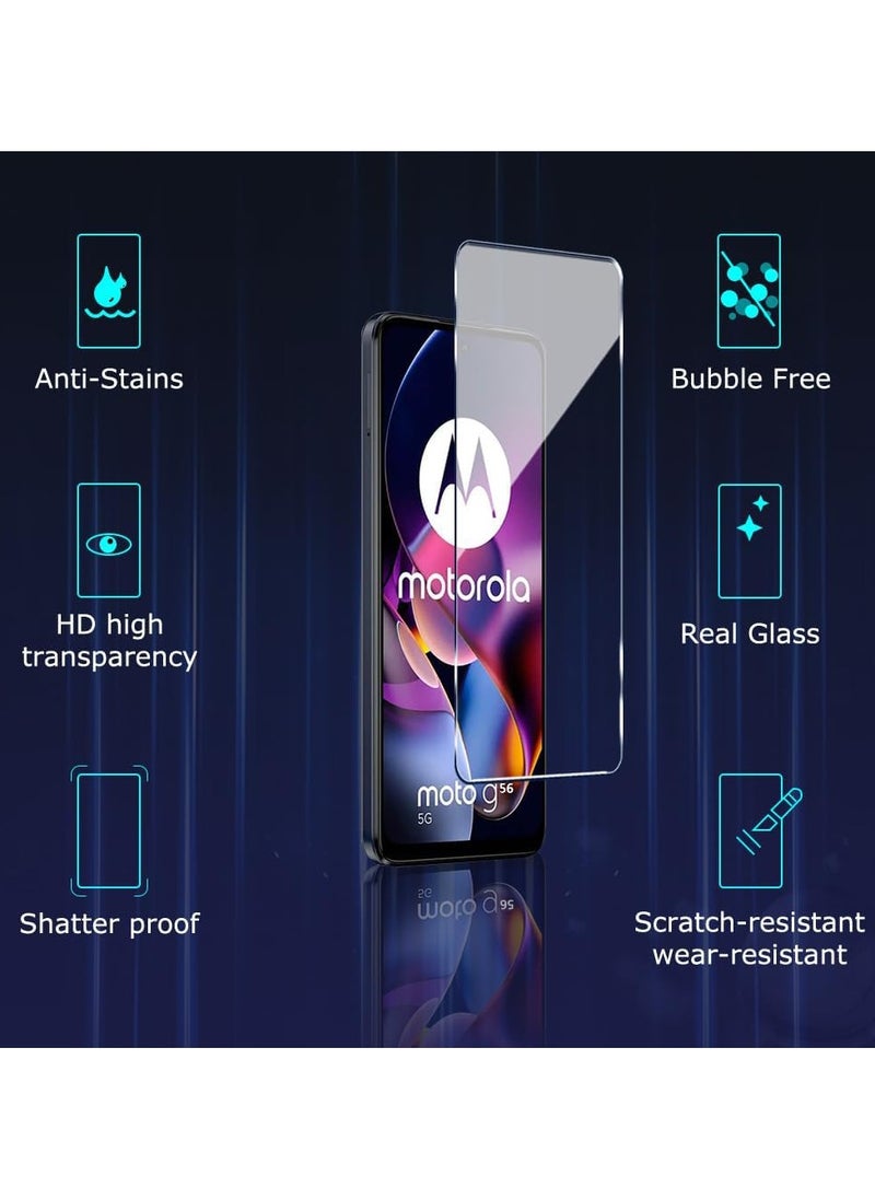 Generic 1 PACK for Motorola Moto G56 Power 5G Screen Protector Tempered Glass with 9H Hardness Anti-Scratch Bubble Free Easy Installation Case Friendly  - Image 2