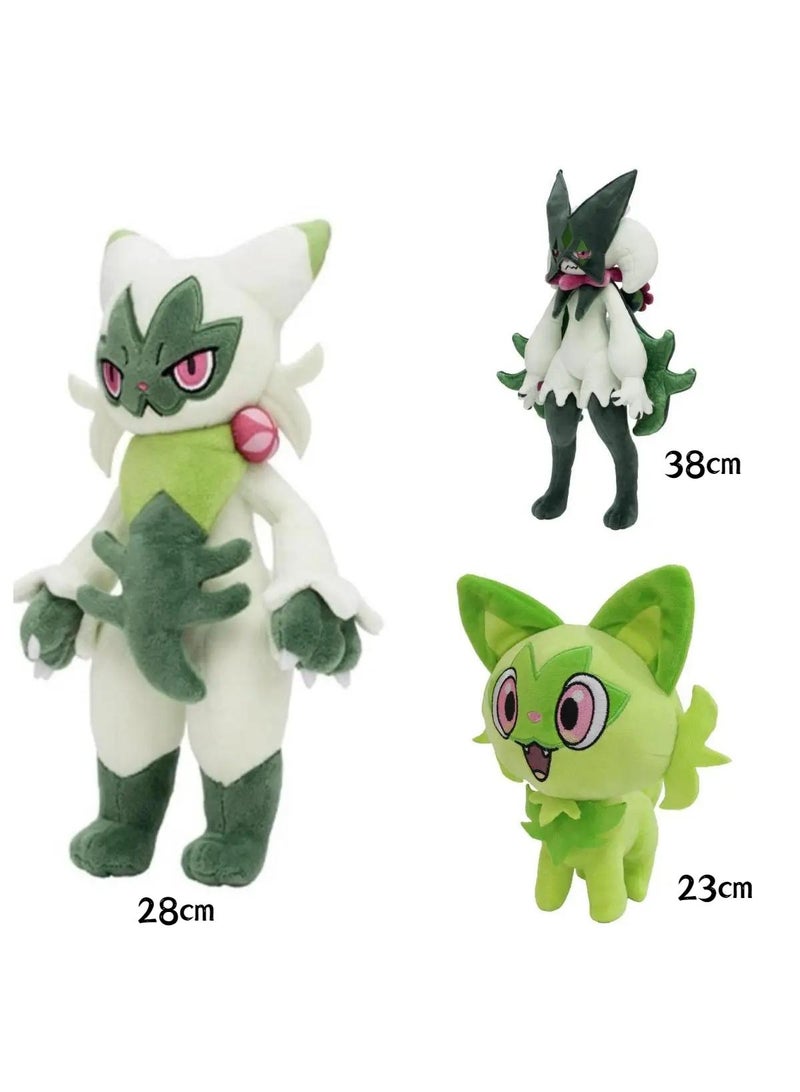 general 3-Piece Sprigatito Plush Toy - Image 2