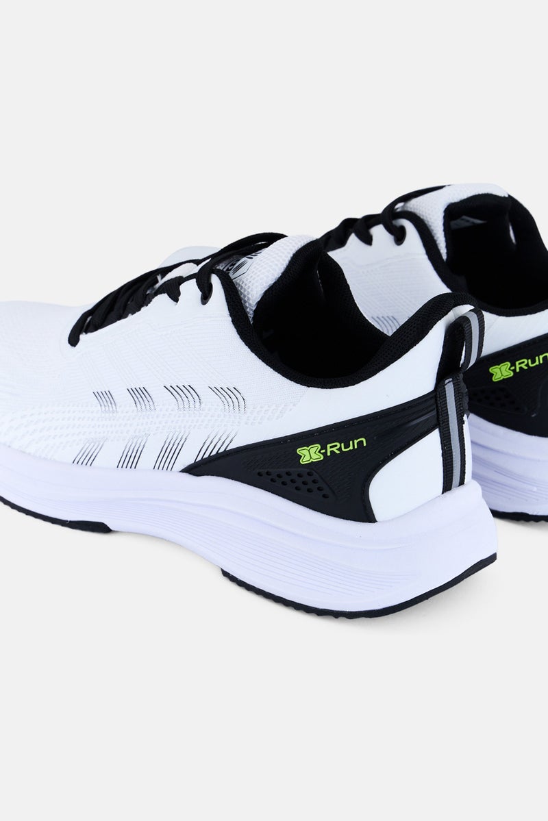 RBX Men Lace up Outdoor Shoes, White - Image 3