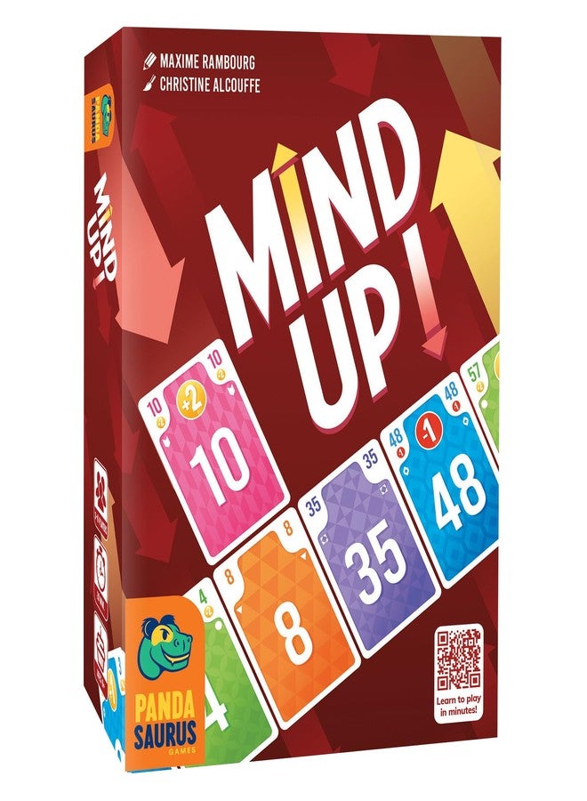 Pandasaurus Games Mind Up! Card Game - Strategic Tableau Building, Simultaneous Play, Fun Family Game for Kids & Adults, Ages 8+, 3-6 Players, 15-20 Min Playtime, Made - Image 1