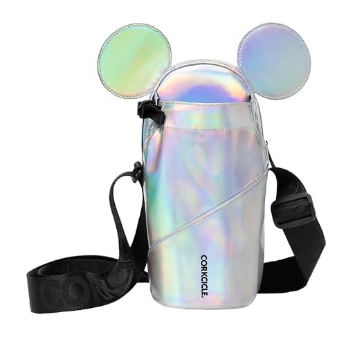 Corkcicle Crossbody Water Bottle Sling Bag - Adjustable Strap - Padded Interior Pocket - Fits 16 oz to 40 oz Tumblers - Summer Drinkware Gift - Minnie Mouse Ears - Image 1