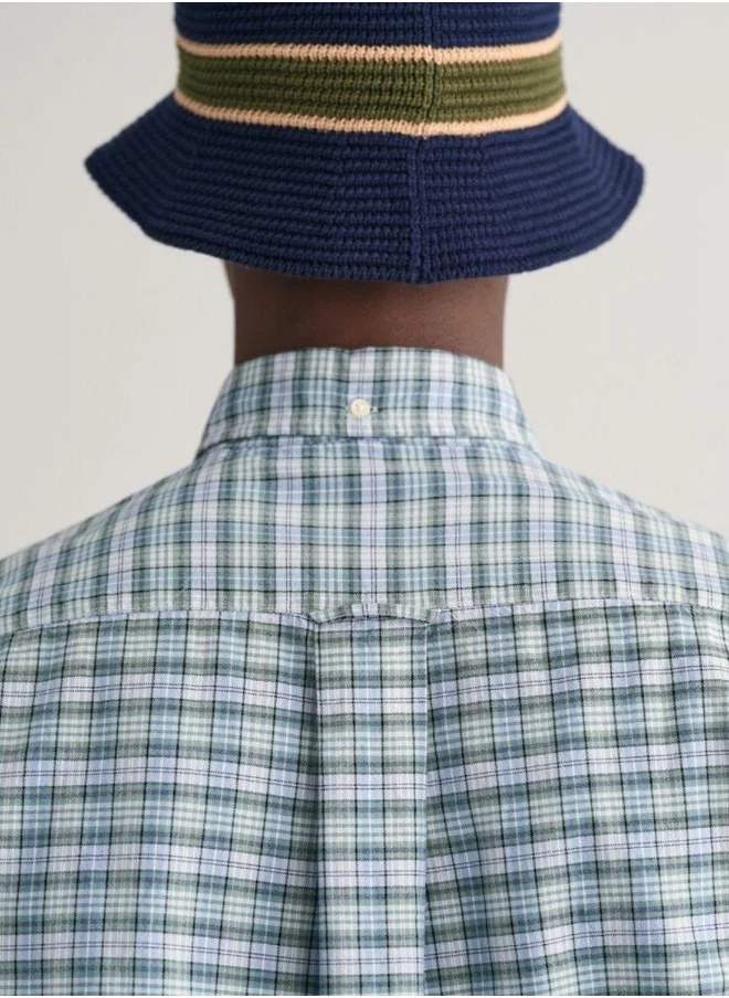 GANT Gant Regular Fit Checked Archive Oxford Shirt