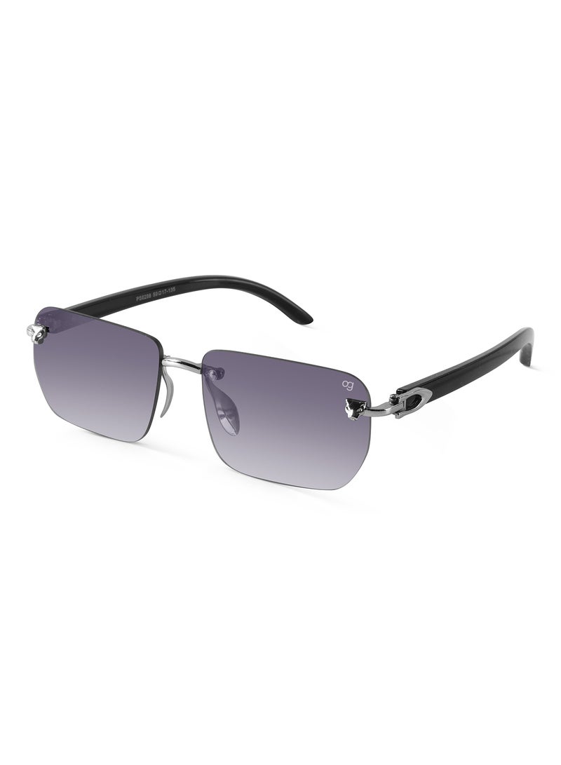 Woggles Uv-Protected Rimless Rectangle Sunglasses - Image 1