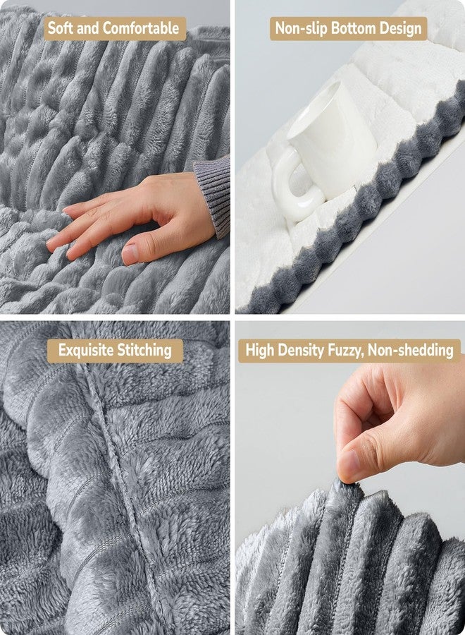 PIGLOG Couch Cover for Dogs Washable, Durable Dog Couch Cover Protector, Fuzzy Pet Couch Covers for Sofa, Non Slip Pet Sofa Cover for Dogs, Soft Dog Cover for Couch, Dog Mat for Couch, 27.6" x 70.9" - Image 4