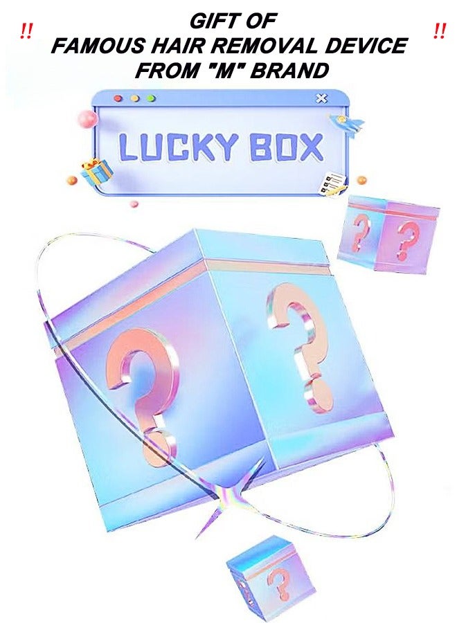 KinseiBeauty Blind Box, Random Delivery One of Famous Hair Removal Device from "M" Brand, Mysterious & Fun Surprise Box, and Dental Water Flosser, Exciting & Super Value, Opening Your Mystery Box Trip - Image 1