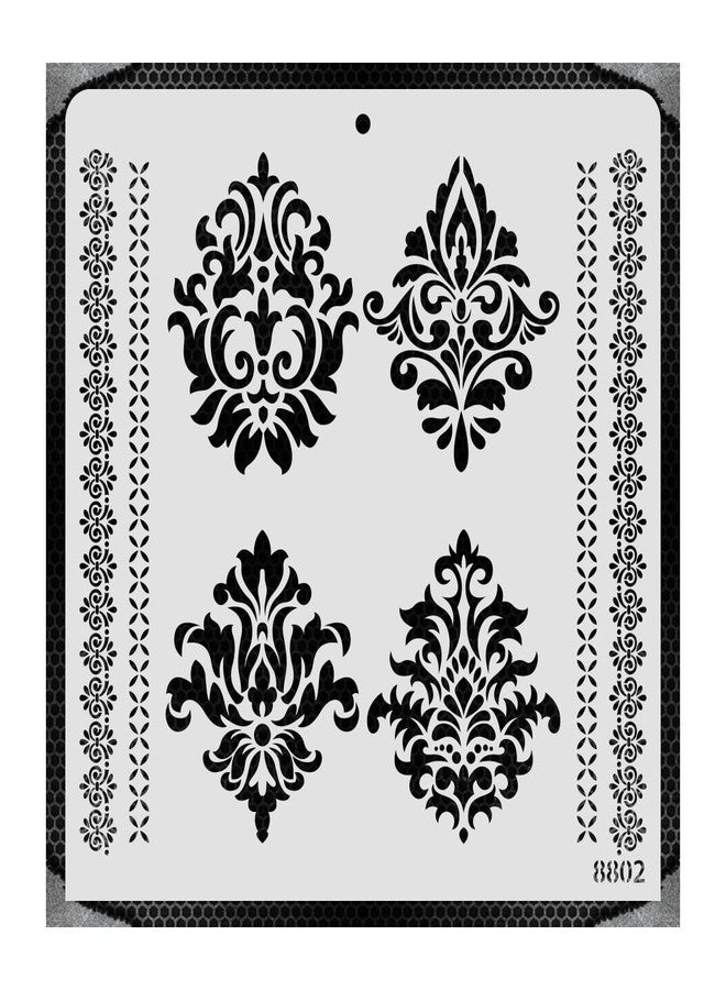 iCraft Decorative Layering Template Stencil (i-8802),12 X 12 Stencil, - Image 5