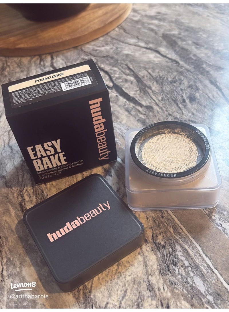 Huda Easy Bake Loose Powder Pound Cake- 20g - Image 3