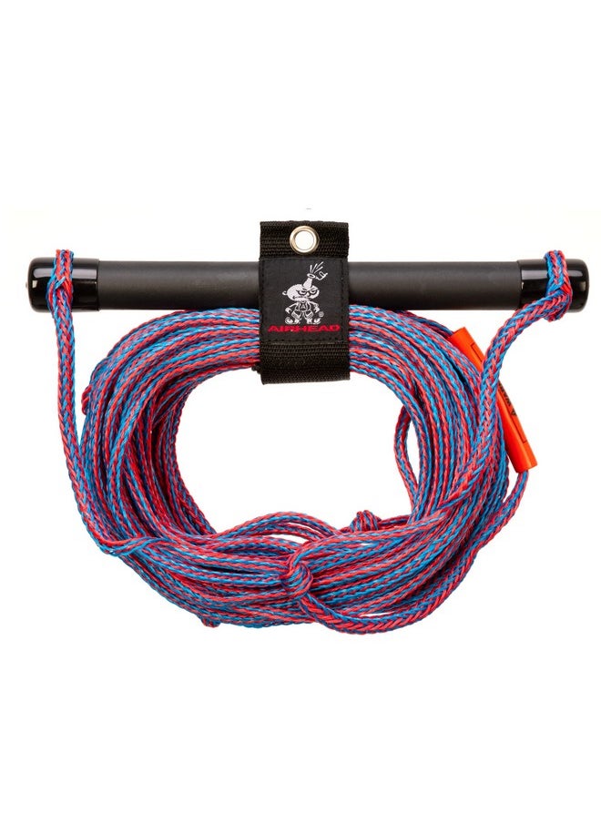 Airhead Water Ski Rope With Rubber Handle, 1 Section, 75Feet  - Image 1