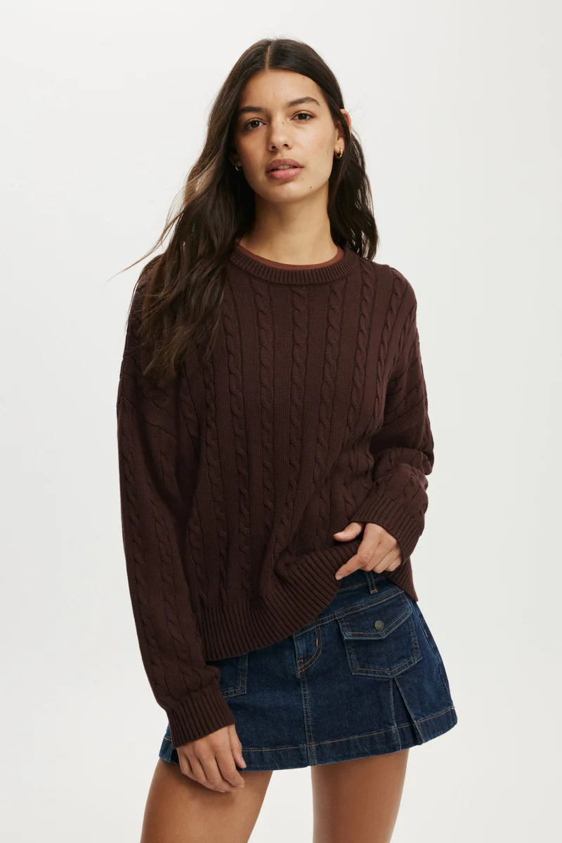 Cotton On COTTON CREW NECK SWEATER