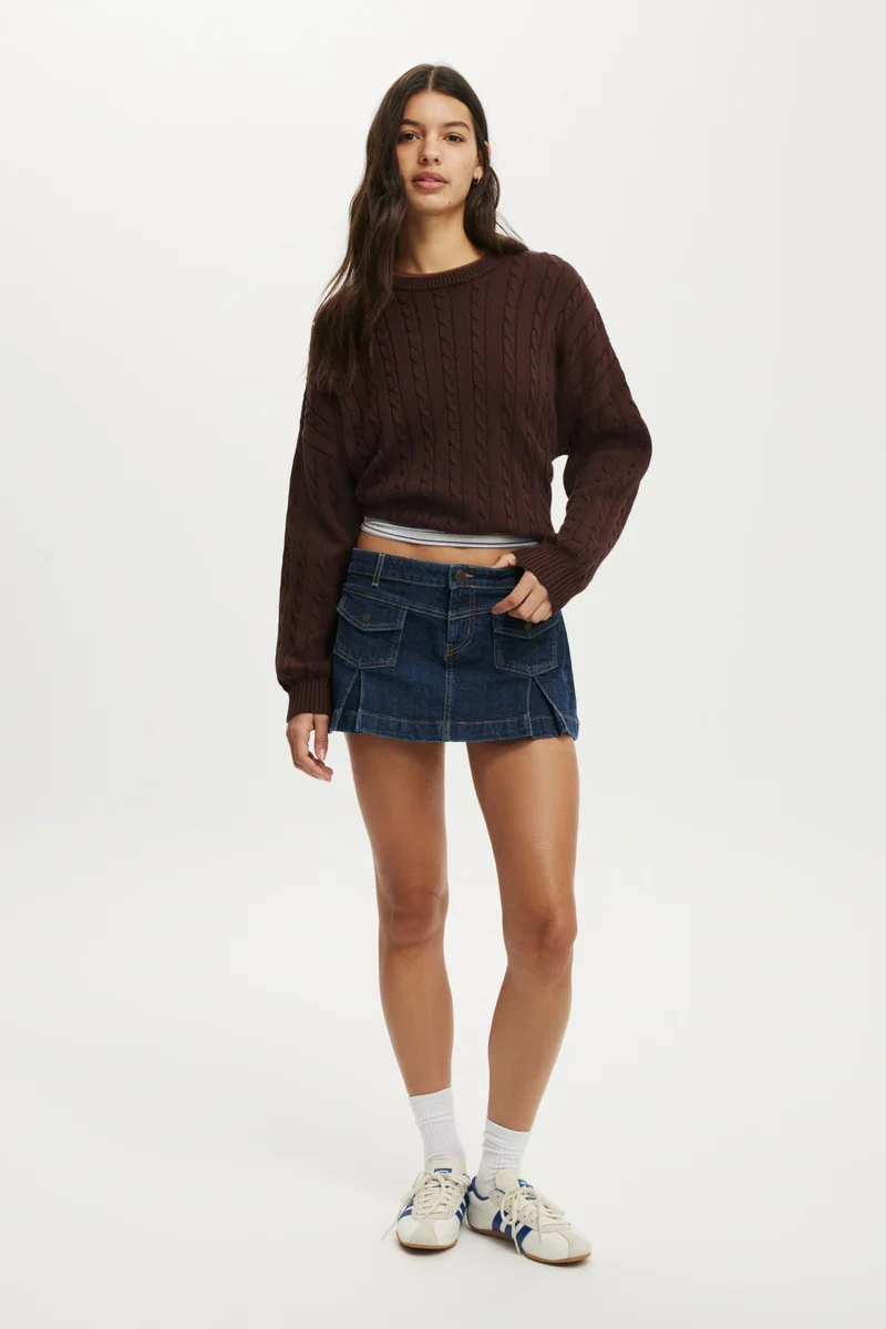 Cotton On COTTON CREW NECK SWEATER
