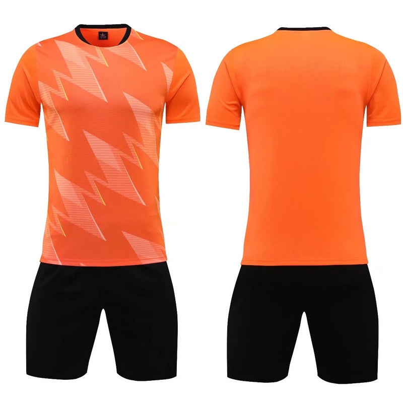 Football Uniform Suit Men'S Training Clothing Printed With Ball Number Children'S Jersey Sports Primary School Student Competition Team Uniform - Image 2