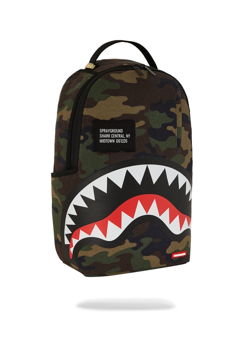 SPRAYGROUND SHARK CENTRAL CAMO  DLXS BACKPACK  - Image 2
