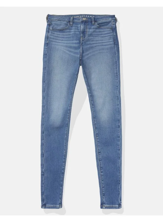 امريكان ايجل High Waist Distressed Jeggings