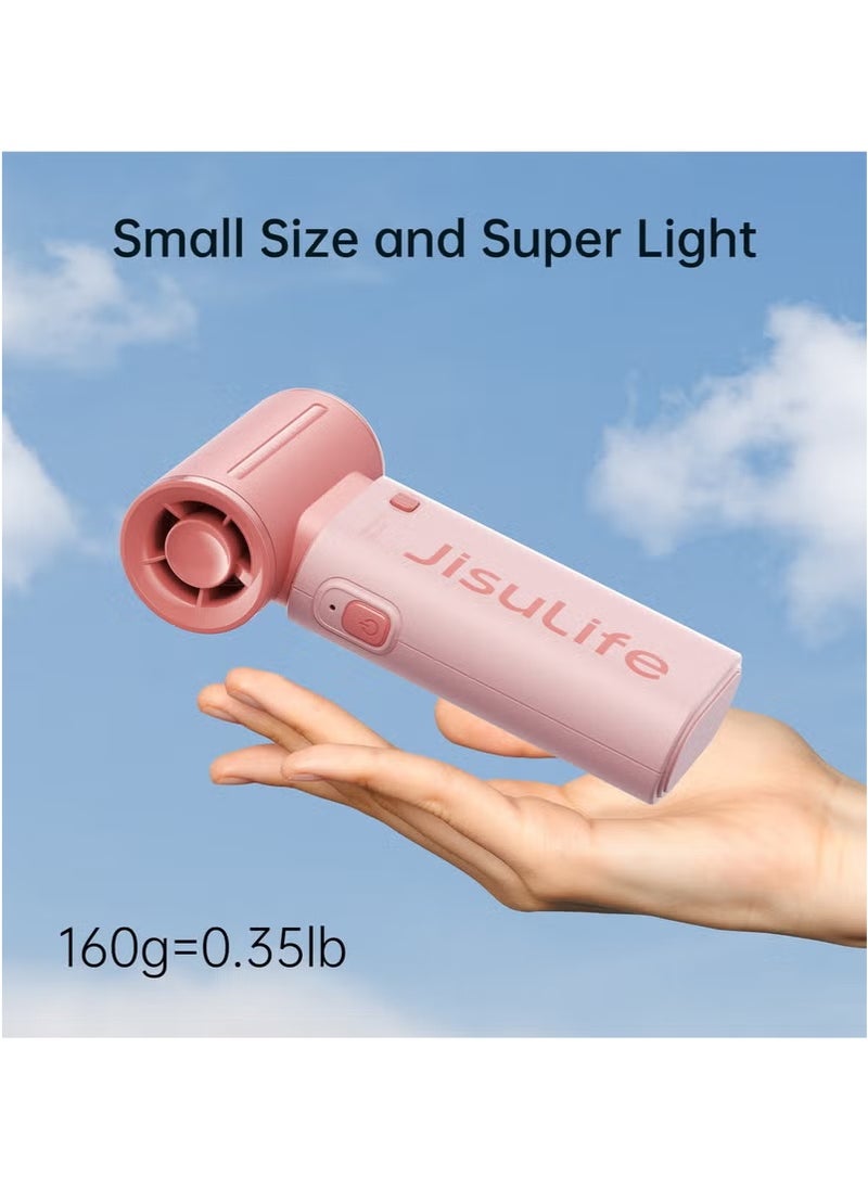 JISULIFE - Jisulife Elec 9 Handheld Turbo Fan with Adjustable Speeds 5000mAh Rechargeable Battery - Image 1