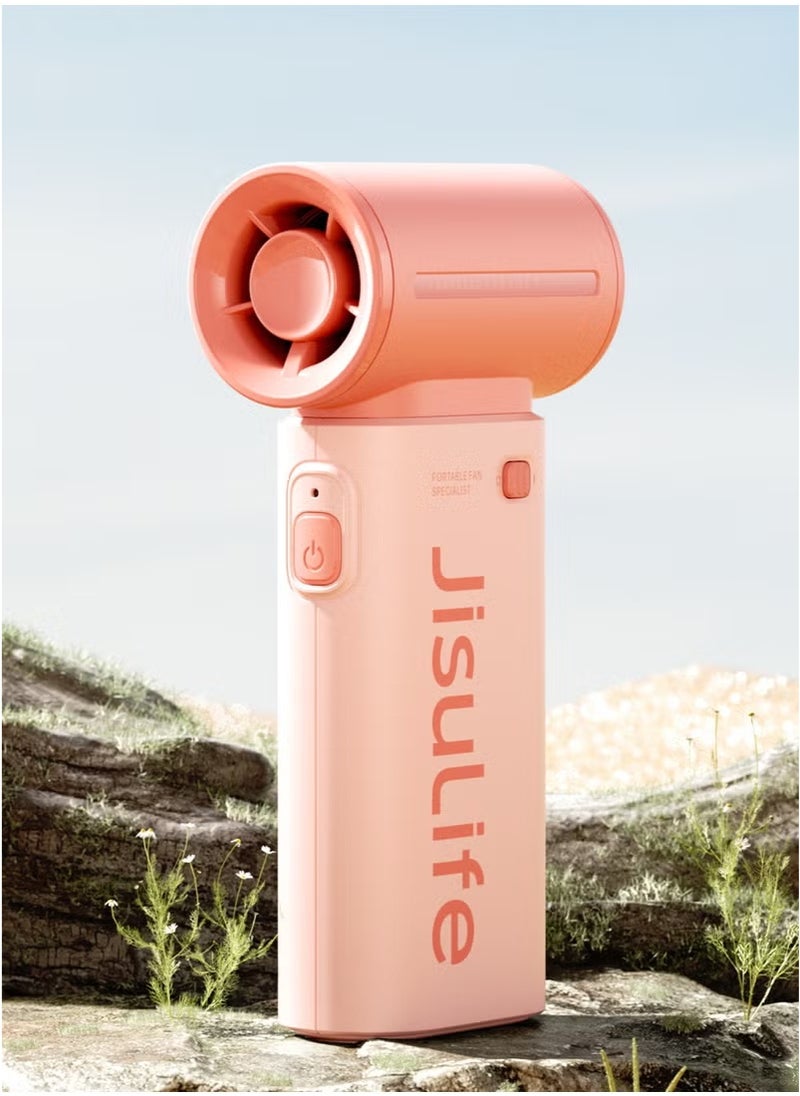 JISULIFE - Jisulife Elec 9 Handheld Turbo Fan with Adjustable Speeds 5000mAh Rechargeable Battery - Image 1
