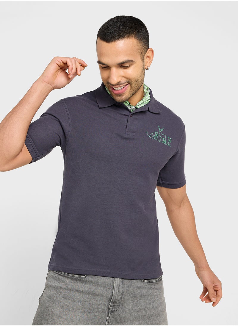 Seventy Five Basics Polo Shirt  - Image 1