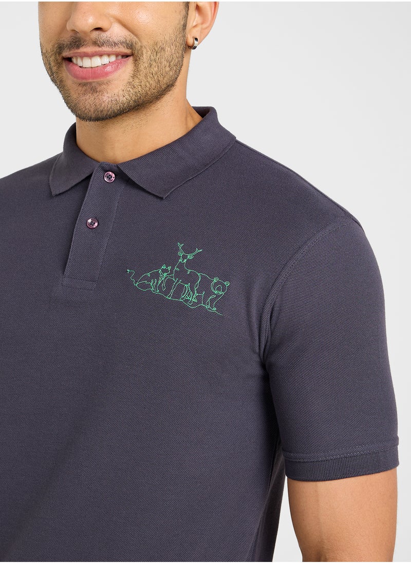 Seventy Five Basics Polo Shirt  - Image 3