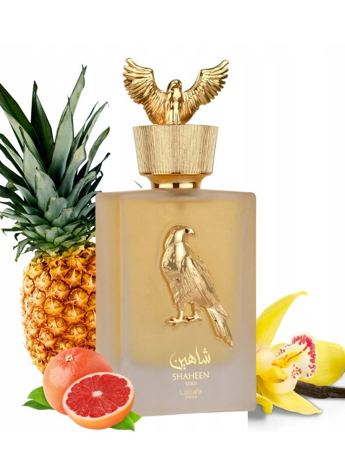 عطر شاهين جولد او دي برفيوم من لطافة للجنسين - 100 مل