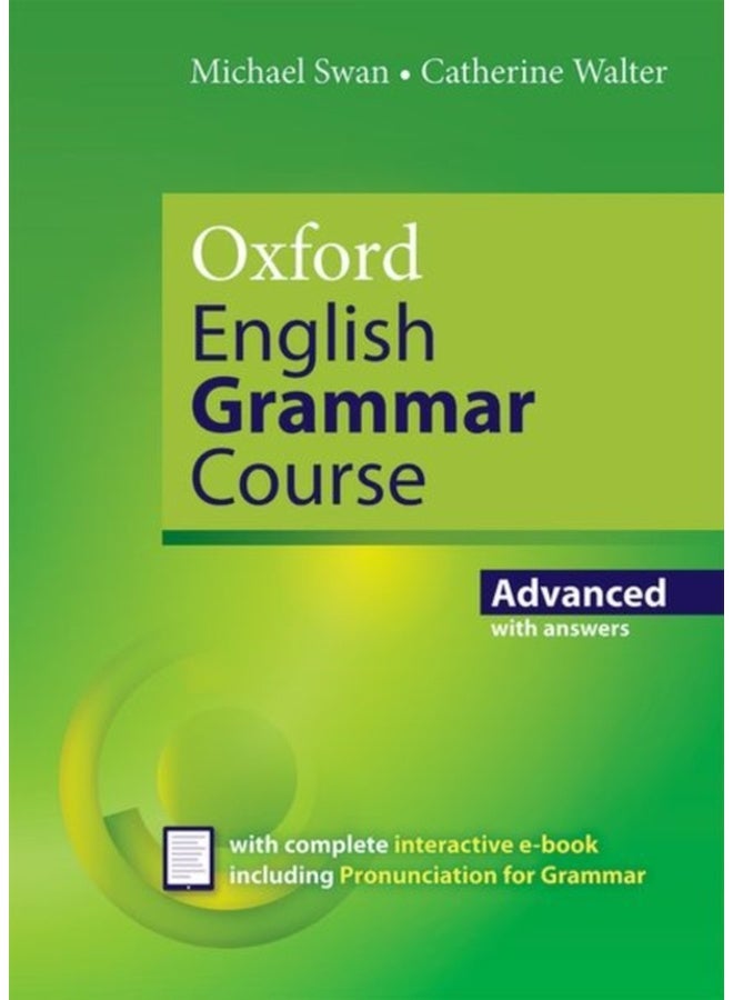OXFORD ENGLISH GRAMMAR COURSE ADVANCED WITH KEY (WITH EBOOK) 