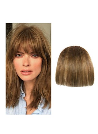Natural Real Human Hair Flat Bangs Hand Tied Bangs Fashion Clip in Hair Extension Light Brown Flat Bangs - pzsku/Z4ACE06833425885EDAEFZ/45/_/1678822172/90543dc7-caa6-49cf-9a9b-148a658494ba