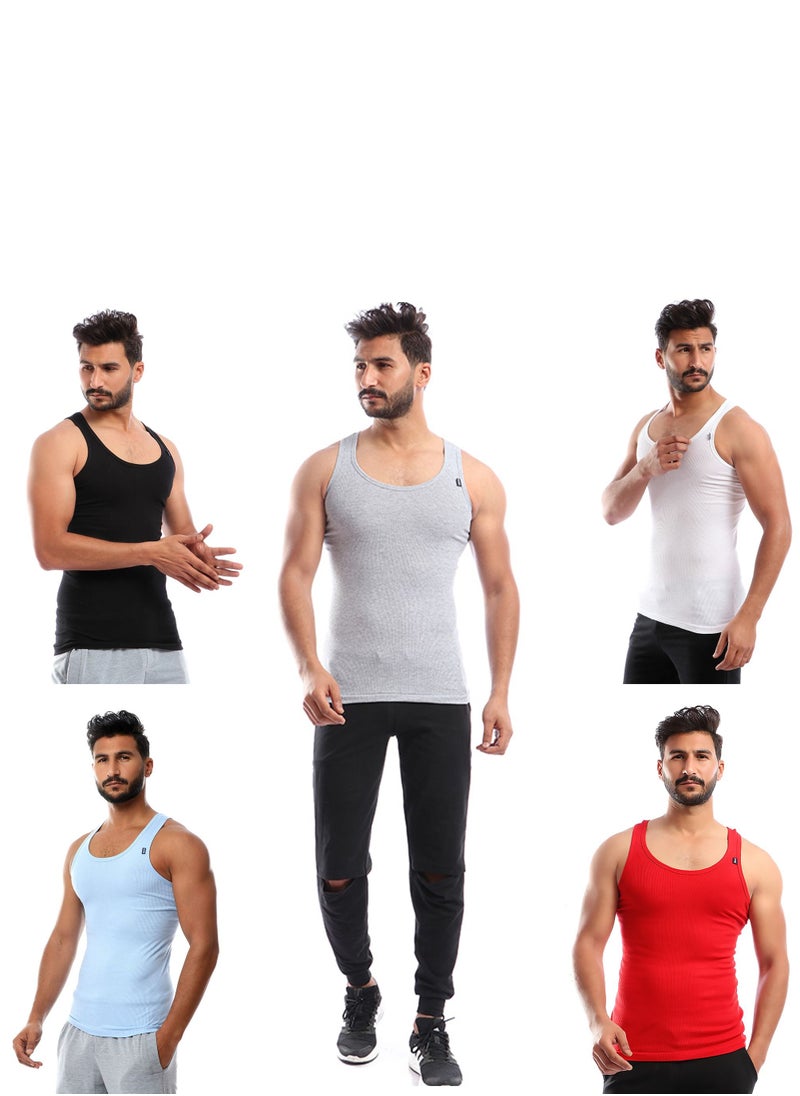 COTTONIL - Bundle Of (5) Men Undershirt Derby - Image 1