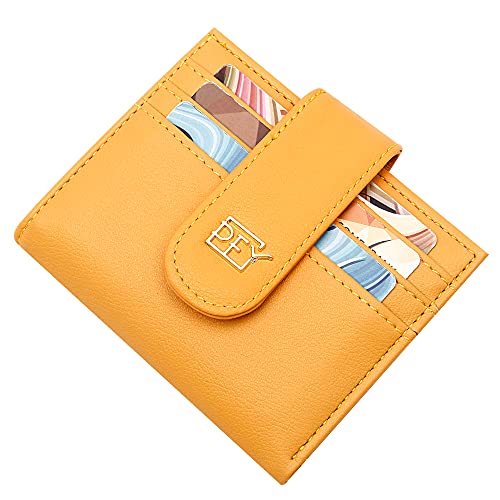 GEEAD Small Wallets for Women Slim Bifold Credit Card Holder Minimalist Zipper Coin Pocket - Image 4