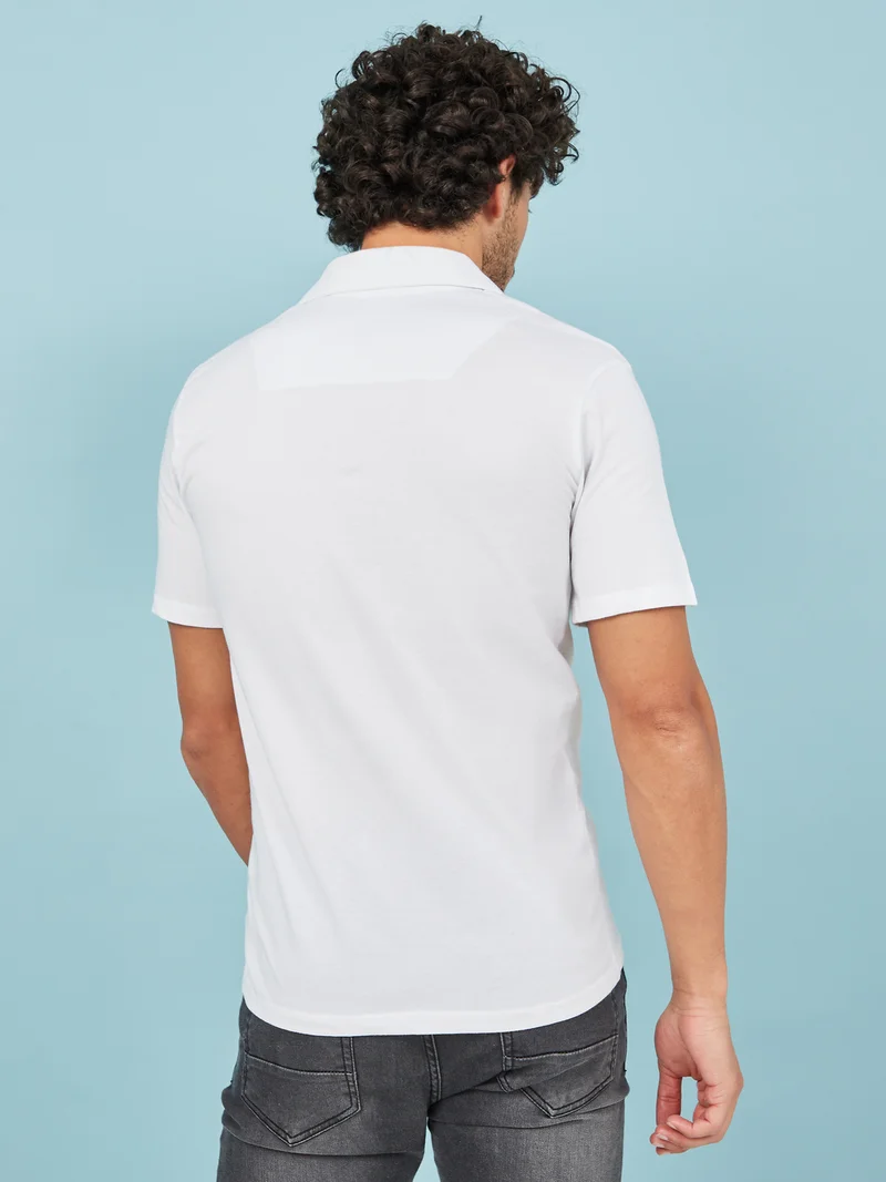 Styli Pack of 2 - Revere Collar Regular Fit Polo