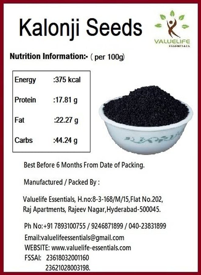 Value Life Essentials Value Life Namak kalonji (100g) + Namak jaitun (100g) | Kalonji ka namak + zaitun ka namak.100g - Image 2