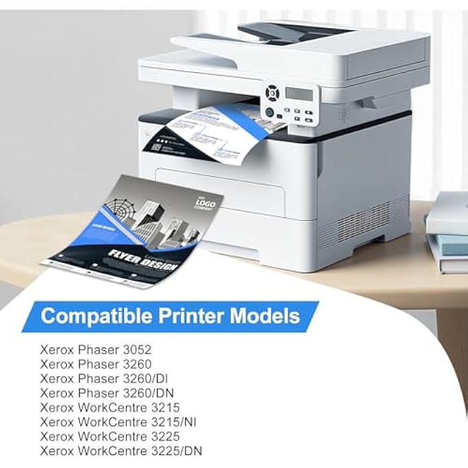 COMPATIBLE 101R00474 DRUM UNIT REPLACEMENT FOR XEROX 3215/3225/3260 DRUM CARTRIDGE FOR PHASER 3260DNI 3260DI WORKCENTRE 3215NI 3225DNI DRUM-1PCS - Image 3