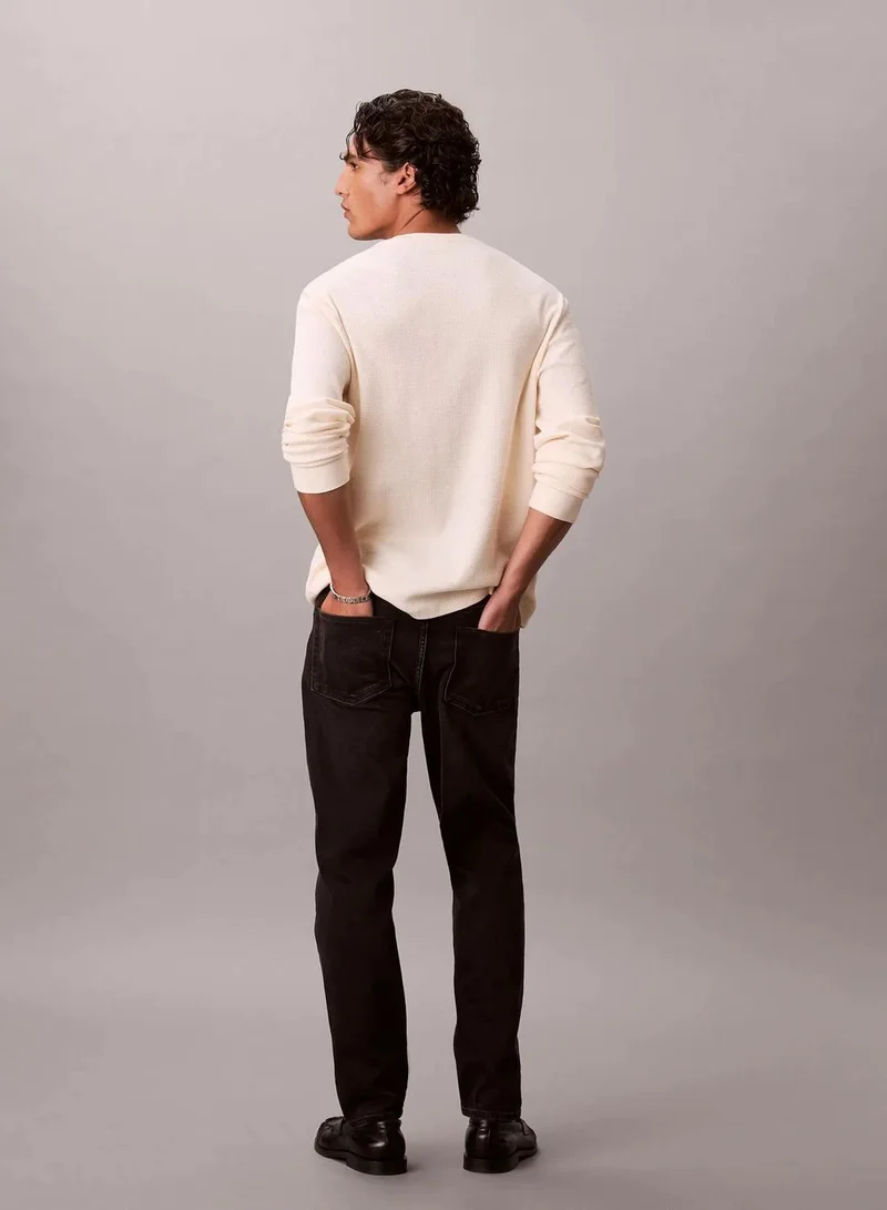 Calvin Klein AVERY BLACK STONE Classic Tapered Jeans for Men | Best Price UAE