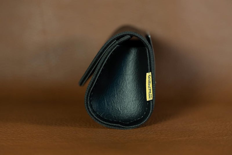 Dowco Willie & Max Synthetic Leather Motorcycle Windshield Bag - Black, Universal Fit - Image 5