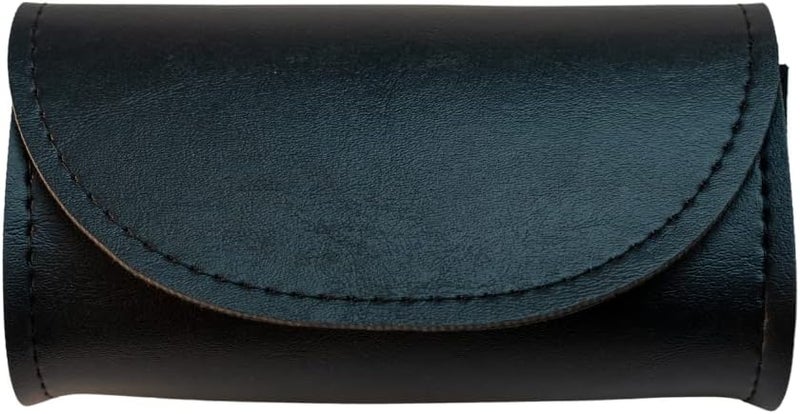 Dowco Willie & Max Synthetic Leather Motorcycle Windshield Bag - Black, Universal Fit - Image 1