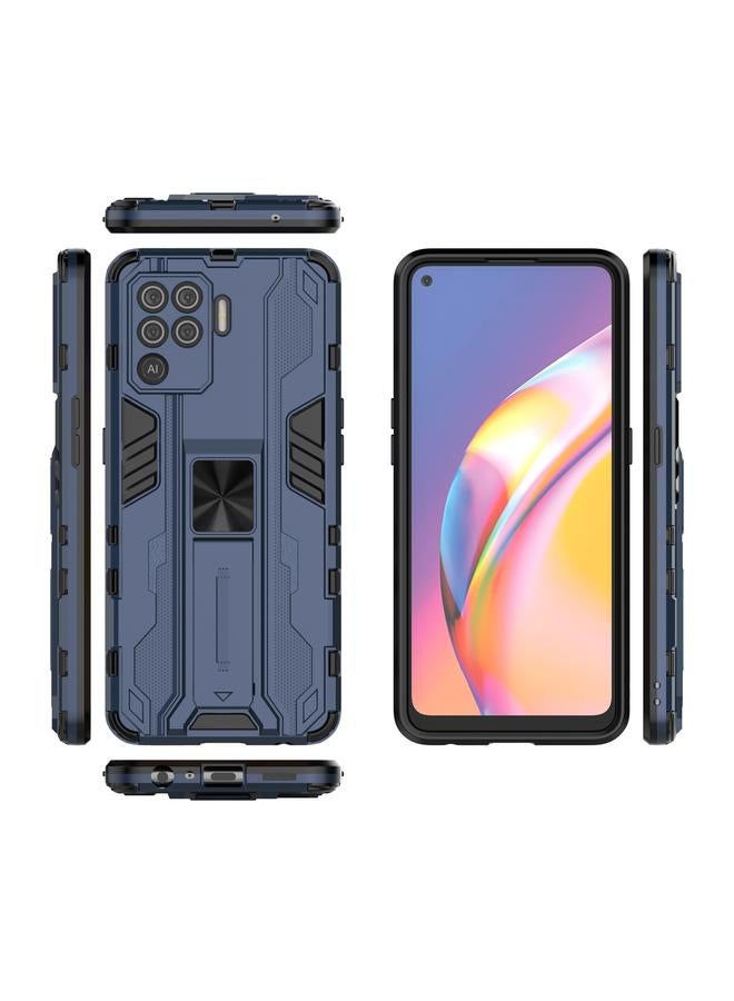 erorex Case For OPPO A94 Supersonic PC + TPU Shock-proof Protective Case with Holder - Image 5