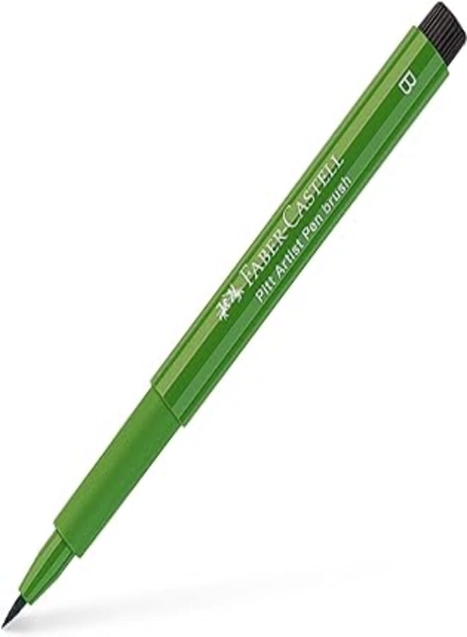 Faber castell pitt artist pen - b - green olive