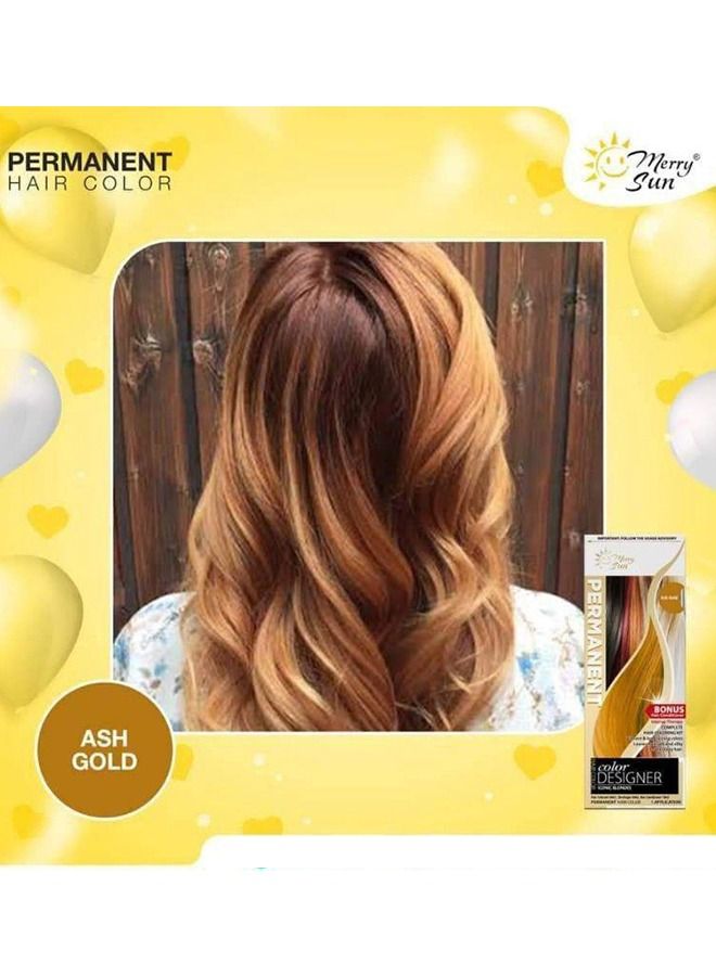 merry sun Permanent Hair Color - Ash Gold | Best Price KSA