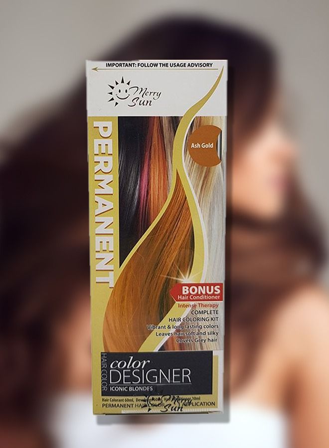 merry sun Permanent Hair Color - Ash Gold | Best Price KSA
