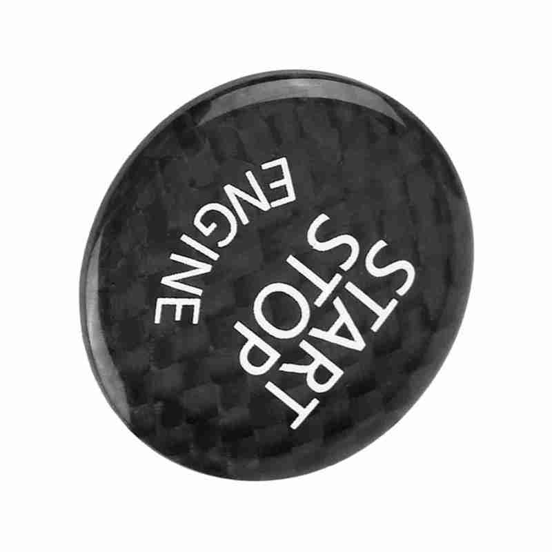 Engine Start Button Cover Carbon Fiber for BMW E Chassis Series - Durable Decoration Cover Easy to Install for BMW X6 E72 2010-2015 - Image 4