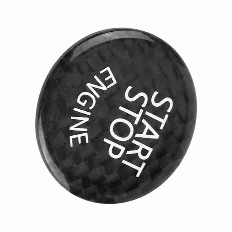 Engine Start Button Cover Carbon Fiber for BMW E Chassis Series - Durable Decoration Cover Easy to Install for BMW X6 E72 2010-2015 - Image 5
