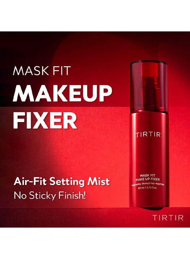 TIRTIR TIRTIR Mask Fit Make-Up Fixer, 24H Long Lasting Makeup Finishing Setting Spray, Lightweight And Non-Greasy, 80ml / 2.7 Fl Oz - Image 2