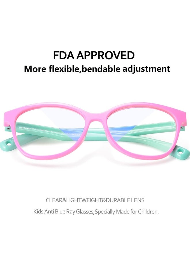 Blue Light Glasses for Kids Girls Boys, Anti Blue Ray Age3-12 - Image 3