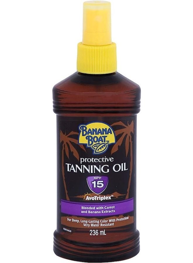 BANANA BOAT Protective Tanning Spf 15 Oil 236ml - Image 1