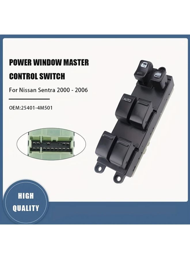 Power Window Master Control Switch For 2000 2006 Nissan Sentra Models - Image 2