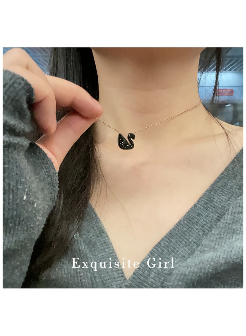 Iconic Swan Pendant Necklace  - Image 2