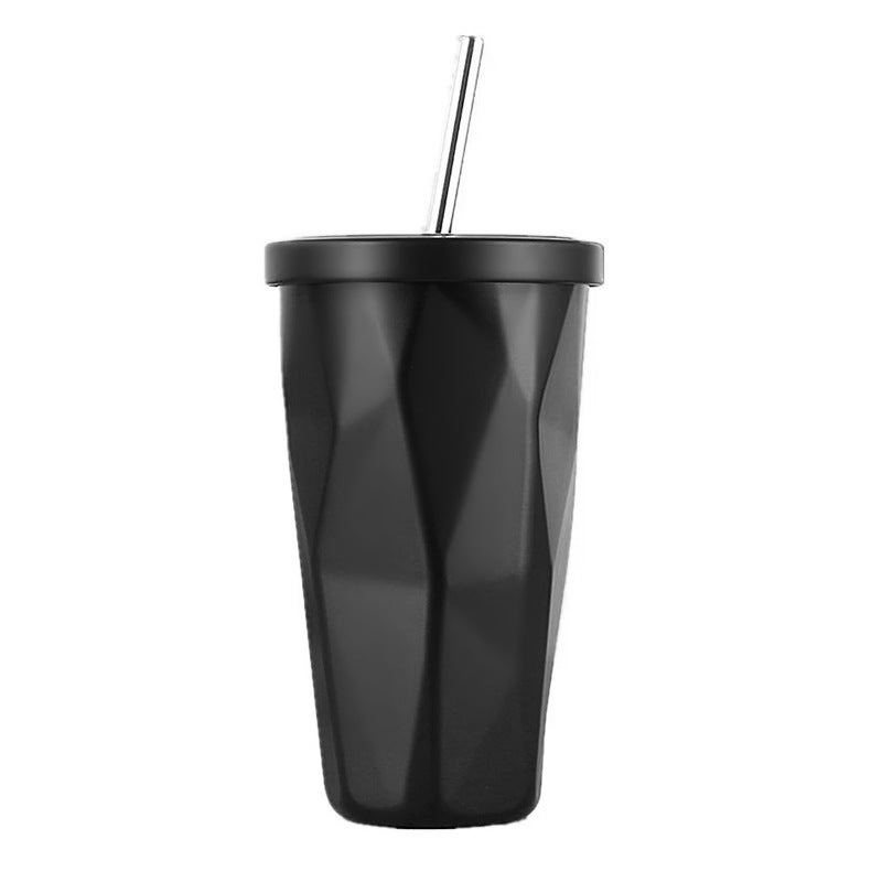 304 Stainless Steel Insulated Tumbler with Straw, Gradient Color - Image 5