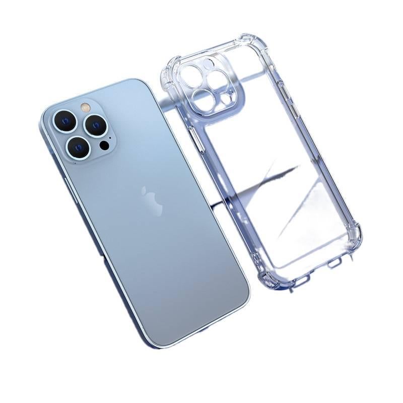 غطاء واقي | مقاوم للصدمات لـ iPhone 14 / 14 Plus / 14 Pro / 14 Pro Max | بنفسجي سيليكون | حماية من السقوط - Image 5